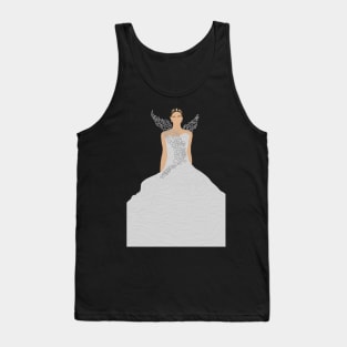 Katniss Everdeen: CF Wedding Dress! Sticker Tank Top